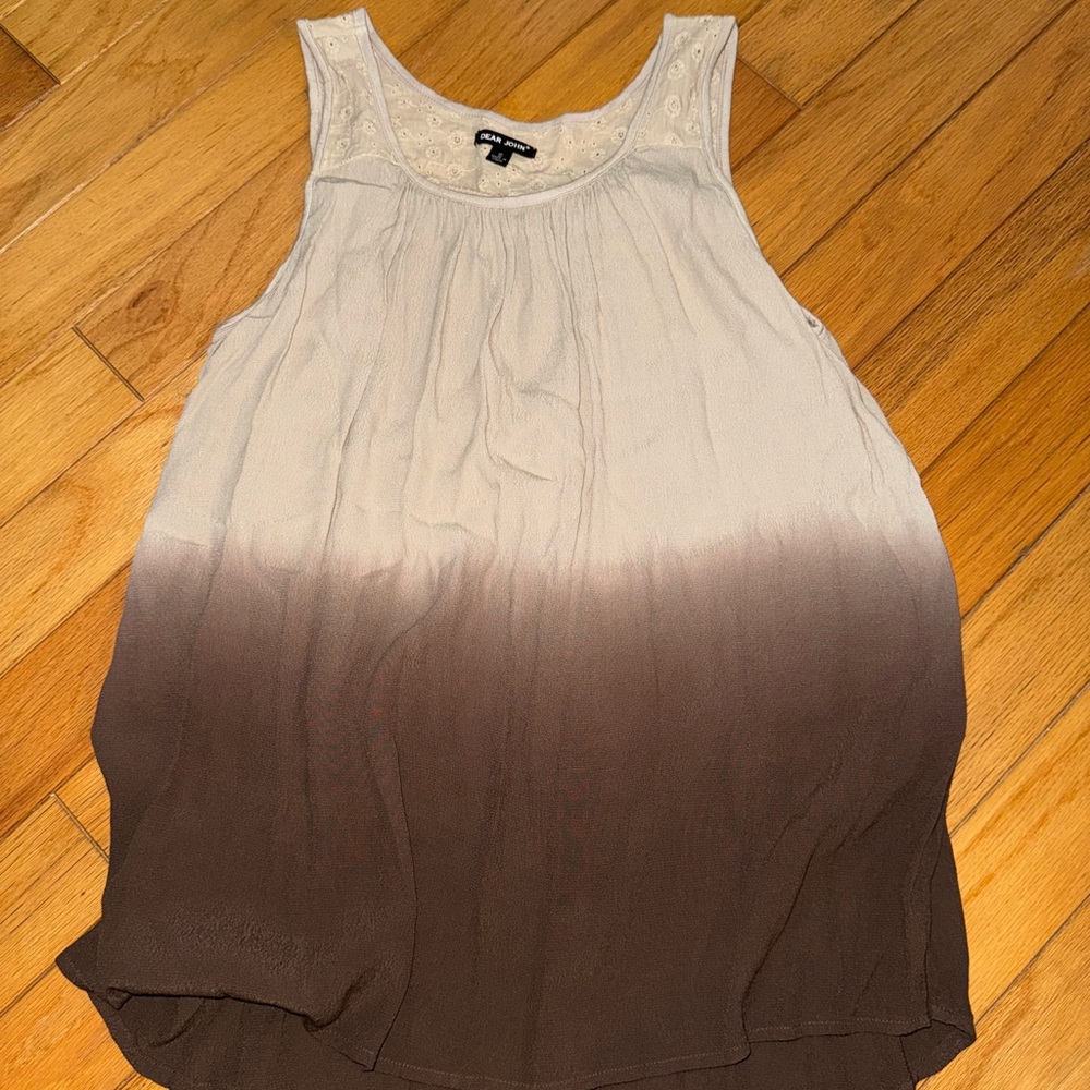 Women's Sleeveless Ombre Top